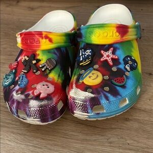 CROCS Tie Dye